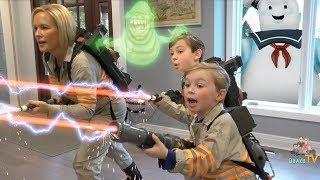 Ghostbusters Kids Parody Skit with Playmobil Toys