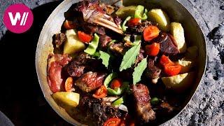 South Albania - Turshi with Aubergine & Pepper, Byrek & Hasude | At our Neighbour's Table