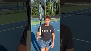 High serve on this guy  #sports #funny #trickshot #trickshots #catch #tennis