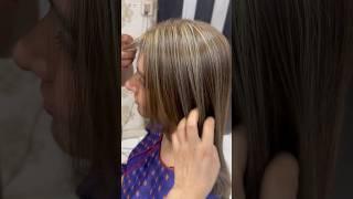 Beautiful Hair Highlights #haircolor #youtubeshorts #shorts