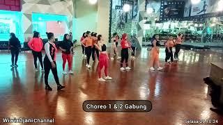 Choreo 1 & 2 Gabung Aerobic Mahir By Mahesa Ayu Atlas Sby Selasa 291024 | Wiwix Djani