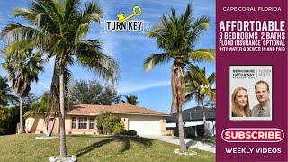 Charming 3 Bedroom Home in SE Cape Coral, FL  Turnkey & Move In Ready!