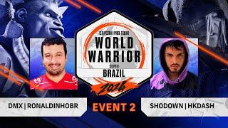 RonaldinhoBR (Blanka) vs. HKDash (M. Bison) - Top 8 - Brazil - World Warrior 2024