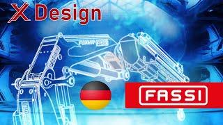 Mit dem F1250RHXP TECHNO wird zum ersten Mal eine Version mit 9 hydraulischen Ausschüben vorgestellt