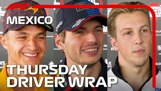 Drivers Look Ahead To The Weekend | 2024 Mexico City Grand Prix