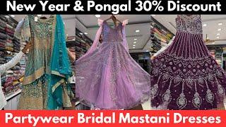 Partywear Designer Bridal Mastani Dresses  Sowcarpet Bridal Wear Dresses  Shree Siyala Boutique