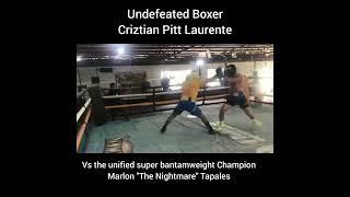 Marlon Tapales Vs Criztian Pitt Laurente