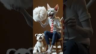 His whole life was one of suffering and disappointment #cats #kitten #cat #kitty #shorts #short #ai