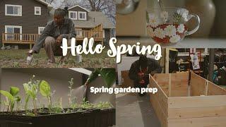Spring Planning | Garden Prep + Building Raised Beds