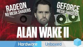 Alan Wake 2, Radeon RX 5700 XT vs. GeForce RTX 2060 Super