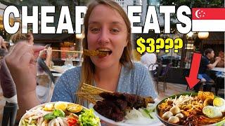 ONLY EATING AT HAWKER CENTRE'S | IS SINGAPORE CHEAP?