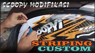 scoopy striping custom fox