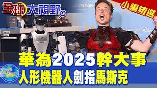 華為2025幹大事|人形機器人劍指馬斯克【全球大視野】精華版 @全球大視野Global_Vision