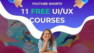 11 Free UI/UX Courses 2021 with Free Certifications & Free E-books - YouTube Shorts