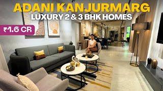 Adani Airica 2 & 3 BHK Tour at Kanjurmarg West LBS | Review, Price and Location