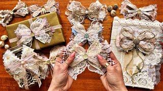 The Art of Shabby Chic Bow Making ~ Vintage Elegance