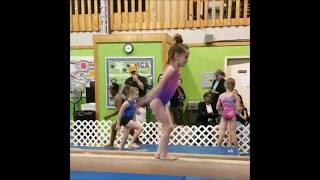 7 year old level 4 gymnast Liza