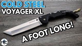 Cold Steel Voyager XL Folding Knife - Overview and Review