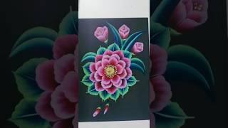 Beautiful flower painting tutorial