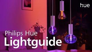 Philips Hue Lightguide: Smart Lighting Designed to Be Displayed