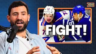 What Really Starts a Hockey Fight? Paul Bissonnette Breaks It Down | Games With Names