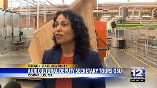 Agricultural deputy secretary tours OSU