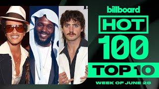 Billboard Hot 100 Top 10 Countdown For June 28, 2025 | Billboard News