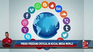 Press Freedom Critical In Social Media World