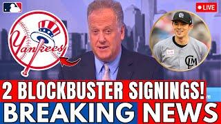 MLB BREAKING NEWS! YANKEES ADD 2 NEW SIGNINGS! IS ROKI SASAKI ALMOST THERE? [New York Yankees News]