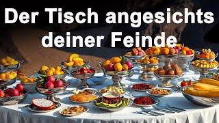 Der Tisch angesichts deiner Feinde