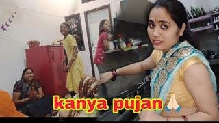 Navratri kanya pujan | Ritika bodh vlogs