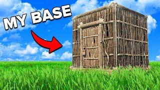 Living in a Twig ONLY base... - Rust Challenge