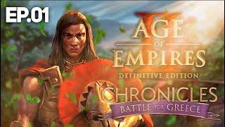 AGE of EMPIRES II - BATTLE for GREECE es una ABSOLUTA MARAVILLA | EP 1