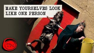 Make Yourselves Look Like One Person | Full Task | Taskmaster