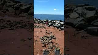 Lynn Approaching Indian Head Lighthouse