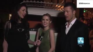 Zoey Deutch & Glen Powell Back Bumper Confessions