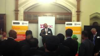 Dr Mahabub Hossein speech at UK Pledge Event