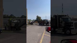 Asphalt removal/quad dump truck/peterbuilt dump truck/ol school/trucking style