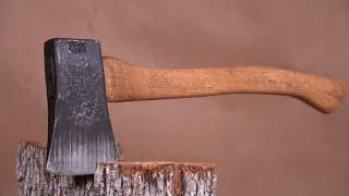 Here's a Trick to Tighten up That Old Axe Head.  Check Out the Full Video