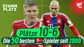 Bundesliga: Die 50 besten Spieler seit 2000! Bayern-Ikonen SCHWEINSTEIGER und ROBBEN verpassen Top5