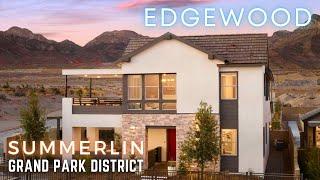 2-Story New Modern Summerlin Homes for Sale at Edgewood by Tri Pointe Homes, Grand Park District