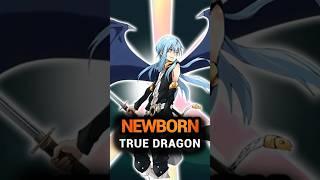 A Newborn True Dragon #anime #truedragon #tensura #rimuru #thattimeigotreincarnatedasaslime