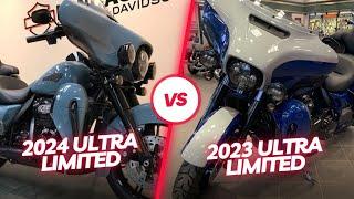 2024 Harley Davidson Ultra Limited VS 2023 Harley Davidson Ultra Limited