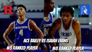 5 Stars Ace Bailey and Isaiah Evans GO AT IT ⭐️‼️ Mceachern vs North Meck | City of Palms Classic