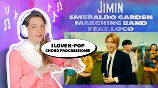 Reaction to Jimin (지민) - Smeraldo Garden Marching Band (feat. Loco)