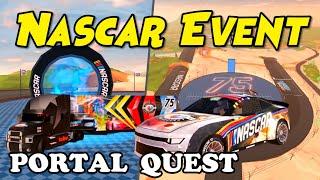 Jailbreak NASCAR EVENT is HERE! How To Complete Portal Quest? SEMI & NASCAR #75 (Roblox Jailbreak)