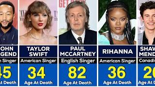 400 Singers AGES in 2025 REVEALED! Oldest to Youngest