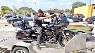 TAKING DELIVERY OF ONE OF THE FASTEST CVO HARLEY