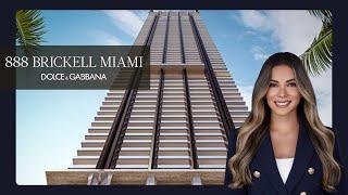 888 Brickell Miami, Dolce & Gabbana #miamiluxuryliving  #luxuryrealestate