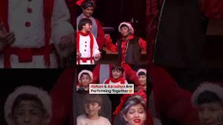 Abraham and aradhaya performing together #bollywood#sharukhkhan#bchanfamily#aishwarya#short#viral